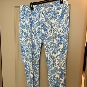 Lilly Pulitzer Aqua Lounge Pants
